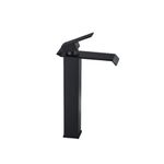 Casa si Gradina - Sanitare - Lavoar baie si accesorii - Baterii sanitare - Baterie chiuveta baie, Blackswan, Tip M114, model negru mat, dimensiune 30.6 cm - Infinity.ro