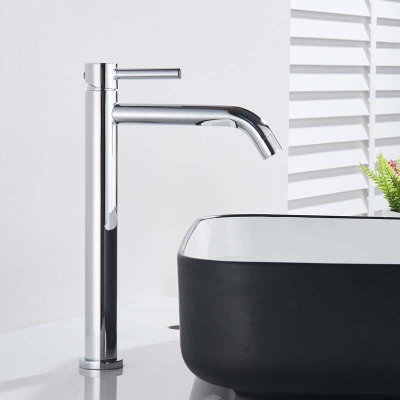 Casa si Gradina - Sanitare - Lavoar baie si accesorii - Baterii sanitare - Baterie chiuveta baie, Blackswan, Tip M140, model crom, dimensiune 30.7 cm - Infinity.ro