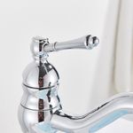 Casa si Gradina - Sanitare - Lavoar baie si accesorii - Baterii sanitare - Baterie chiuveta baie, Blackswan, Tip M147, model crom scurt, dimensiune 21.5 cm - Infinity.ro