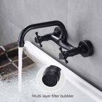 Casa si Gradina - Sanitare - Lavoar baie si accesorii - Baterii sanitare - Baterie chiuveta baie, Blackswan, Tip M143, model negru antichizat, dimensiune 21 cm - Infinity.ro