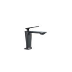 Casa si Gradina - Sanitare - Lavoar baie si accesorii - Baterii sanitare - Baterie chiuveta baie, Blackswan, Tip M199, model negru mat scurt, dimensiune 16 cm - Infinity.ro