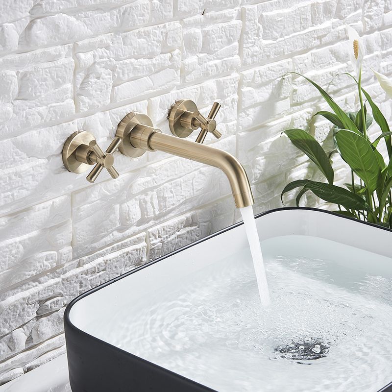 Casa si Gradina - Sanitare - Lavoar baie si accesorii - Baterii sanitare - Baterie chiuveta baie, Blackswan, Tip M155, model auriu mat, dimensiune 22 cm - Infinity.ro