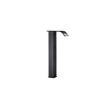 Casa si Gradina - Sanitare - Lavoar baie si accesorii - Baterii sanitare - Baterie chiuveta baie, Blackswan, Tip M184, model negru inalt cu pipa tip cascada si senzor, dimensiune 31 cm - Infinity.ro