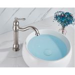 Casa si Gradina - Sanitare - Lavoar baie si accesorii - Baterii sanitare - Baterie chiuveta baie, Blackswan, Tip M154, model nichel lung, dimensiune 32.5 cm - Infinity.ro