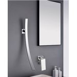 Casa si Gradina - Sanitare - Lavoar baie si accesorii - Baterii sanitare - Baterie chiuveta baie, Blackswan, Tip M19, model crom, dimensiune 70 cm - Infinity.ro