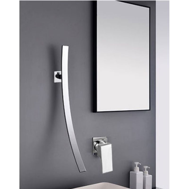 Casa si Gradina - Sanitare - Lavoar baie si accesorii - Baterii sanitare - Baterie chiuveta baie, Blackswan, Tip M19, model crom, dimensiune 70 cm - Infinity.ro