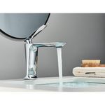 Casa si Gradina - Sanitare - Lavoar baie si accesorii - Baterii sanitare - Baterie chiuveta baie, Blackswan, Tip M201, model crom scurt, dimensiune 16 cm - Infinity.ro