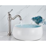 Casa si Gradina - Sanitare - Lavoar baie si accesorii - Baterii sanitare - Baterie chiuveta baie, Blackswan, Tip M154, model nichel lung, dimensiune 32.5 cm - Infinity.ro