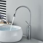 Casa si Gradina - Sanitare - Lavoar baie si accesorii - Baterii sanitare - Baterie chiuveta baie, Blackswan, Tip M229, model crom, dimensiune 46 cm - Infinity.ro