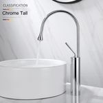 Casa si Gradina - Sanitare - Lavoar baie si accesorii - Baterii sanitare - Baterie chiuveta baie, Blackswan, Tip M229, model crom, dimensiune 46 cm - Infinity.ro