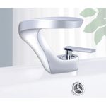 Casa si Gradina - Sanitare - Lavoar baie si accesorii - Baterii sanitare - Baterie chiuveta baie, Blackswan, Tip M15, model crom, dimensiune 14.5 cm - Infinity.ro