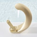 Casa si Gradina - Sanitare - Lavoar baie si accesorii - Baterii sanitare - Baterie chiuveta baie, Blackswan, Tip M14, model auriu mat, dimensiune 14.5 cm - Infinity.ro