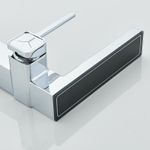 Casa si Gradina - Sanitare - Lavoar baie si accesorii - Baterii sanitare - Baterie chiuveta baie, Blackswan, Tip M342, model crom, cu display digital, dimensiune 20.3 cm - Infinity.ro