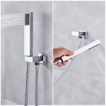 Casa si Gradina - Sanitare - Lavoar baie si accesorii - Baterii sanitare - Baterie cada, Blackswan, Tip M2, model crom lucios, dimensiune 18 cm - Infinity.ro