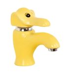 Casa si Gradina - Sanitare - Lavoar baie si accesorii - Baterii sanitare - Baterie chiuveta baie, Blackswan, Tip M291 Elefant, model galben, dimensiune 16 cm - Infinity.ro