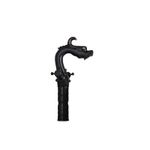 Casa si Gradina - Sanitare - Lavoar baie si accesorii - Baterii sanitare - Baterie chiuveta baie, Blackswan, Tip M269 Dragon, model negru cu montare pe blat, dimensiune 34 cm - Infinity.ro