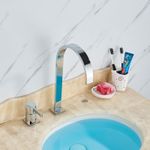 Casa si Gradina - Sanitare - Lavoar baie si accesorii - Baterii sanitare - Baterie chiuveta baie, Blackswan, Tip M49, model crom, dimensiune 35 cm - Infinity.ro