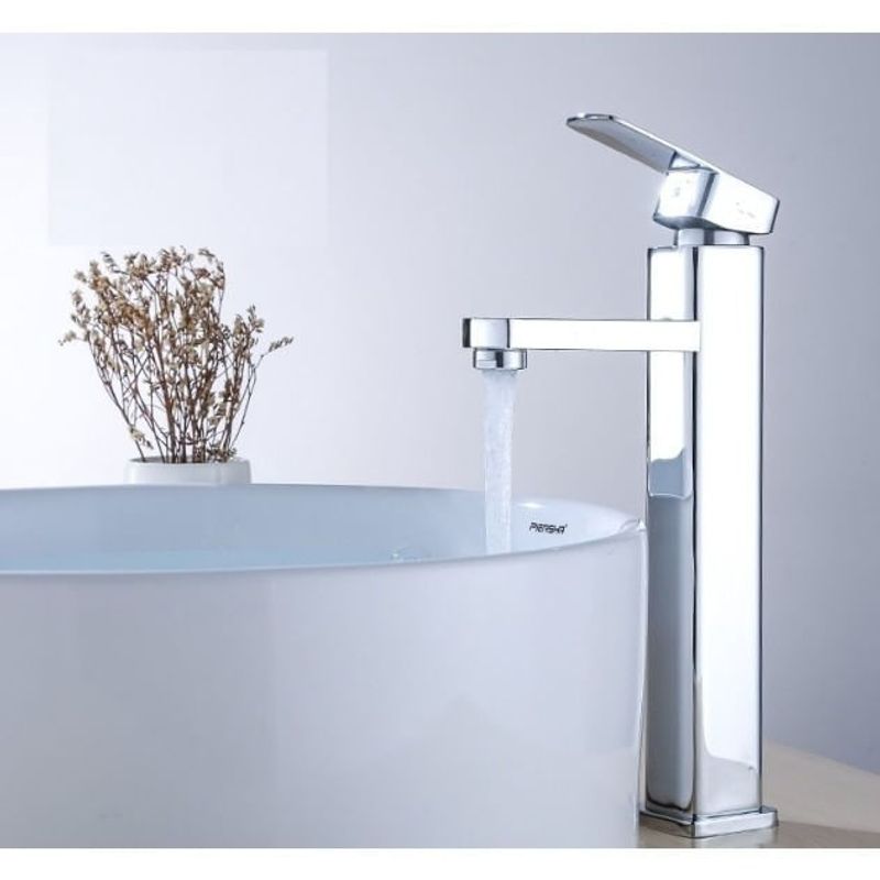 Casa si Gradina - Sanitare - Lavoar baie si accesorii - Baterii sanitare - Baterie chiuveta baie, Blackswan, Tip M310, model crom lung, dimensiune 30.5 cm - Infinity.ro