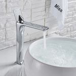 Casa si Gradina - Sanitare - Lavoar baie si accesorii - Baterii sanitare - Baterie chiuveta baie, Blackswan, Tip M82, model crom, dimensiune 32.7 cm - Infinity.ro
