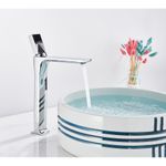 Casa si Gradina - Sanitare - Lavoar baie si accesorii - Baterii sanitare - Baterie chiuveta baie, Blackswan, Tip M82, model crom, dimensiune 32.7 cm - Infinity.ro