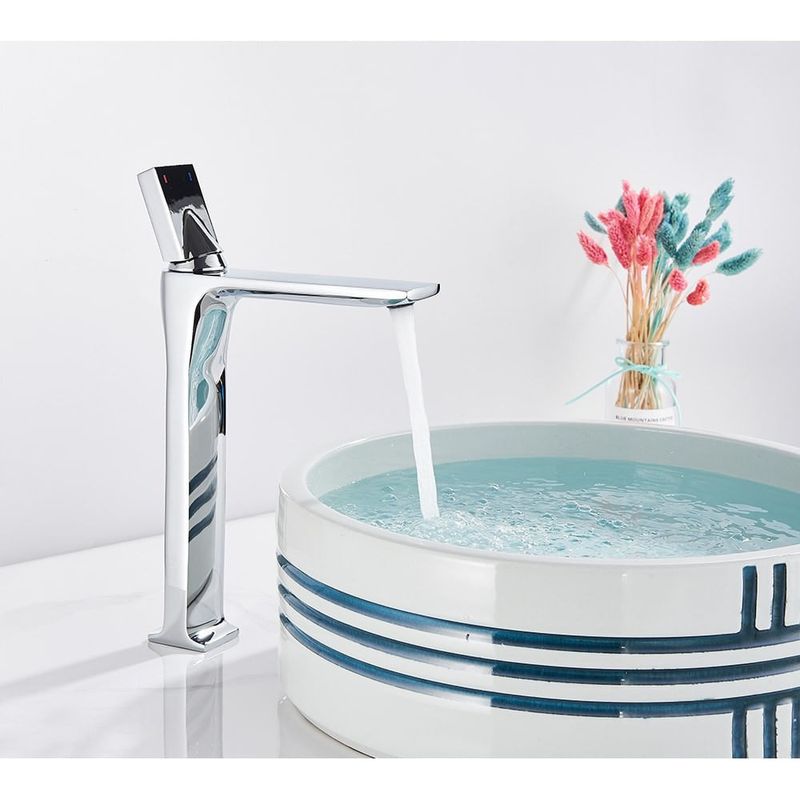 Casa si Gradina - Sanitare - Lavoar baie si accesorii - Baterii sanitare - Baterie chiuveta baie, Blackswan, Tip M82, model crom, dimensiune 32.7 cm - Infinity.ro