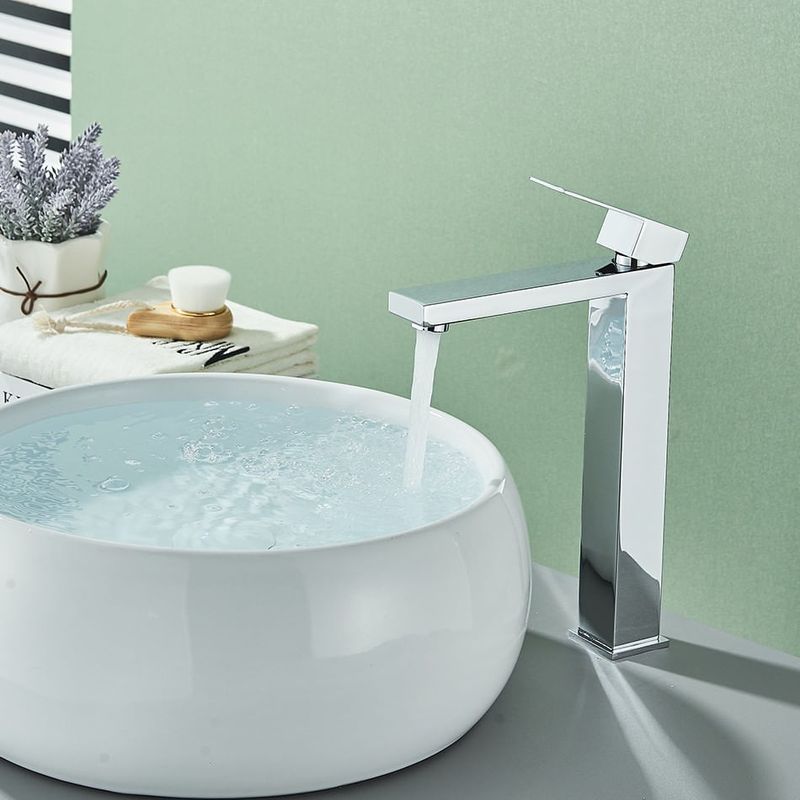 Casa si Gradina - Sanitare - Lavoar baie si accesorii - Baterii sanitare - Baterie chiuveta baie, Blackswan, Tip M310, model crom lung, dimensiune 30.5 cm - Infinity.ro