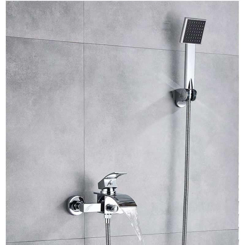 Casa si Gradina - Sanitare - Lavoar baie si accesorii - Baterii sanitare - Baterie cada, Blackswan, Tip M84, model crom lucios, dimensiune 23 cm - Infinity.ro