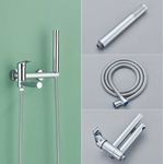 Casa si Gradina - Sanitare - Lavoar baie si accesorii - Baterii sanitare - Baterie cada, Blackswan, Tip M99, model crom lucios, cu pipa mobila, dimensiune 19.5 cm - Infinity.ro