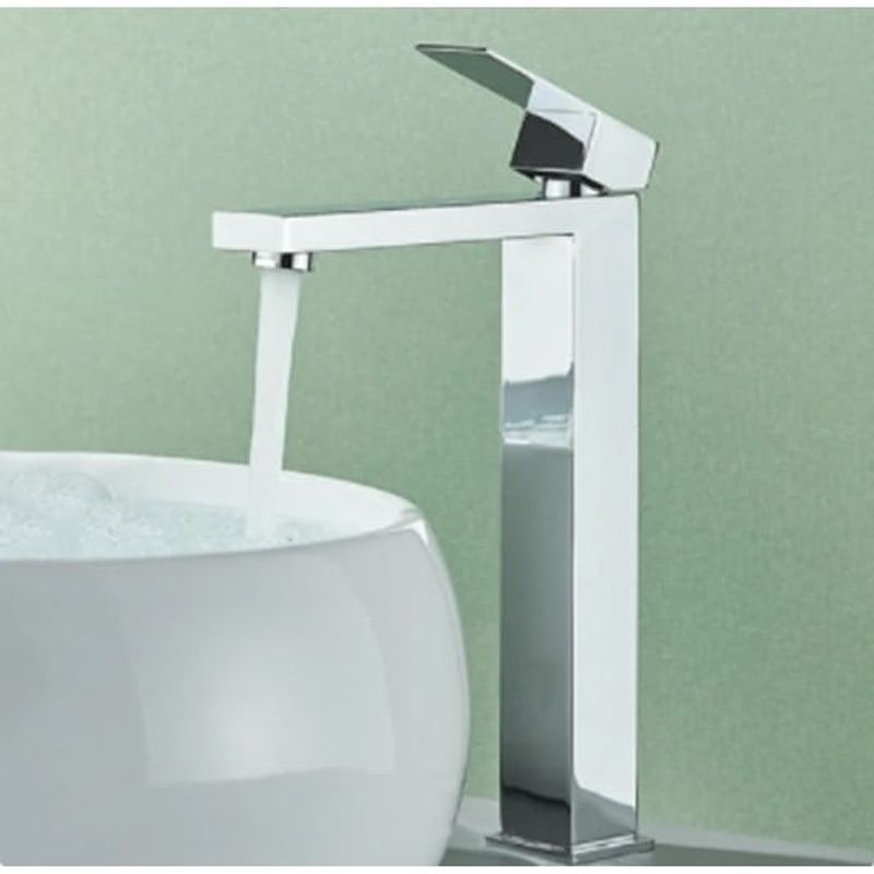 Casa si Gradina - Sanitare - Lavoar baie si accesorii - Baterii sanitare - Baterie chiuveta baie, Blackswan, Tip M310, model crom lung, dimensiune 30.5 cm - Infinity.ro