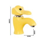 Casa si Gradina - Sanitare - Lavoar baie si accesorii - Baterii sanitare - Baterie chiuveta baie, Blackswan, Tip M291 Elefant, model galben, dimensiune 16 cm - Infinity.ro