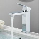 Casa si Gradina - Sanitare - Lavoar baie si accesorii - Baterii sanitare - Baterie chiuveta baie, Blackswan, Tip M309, model crom scurt, dimensiune 18.5 cm - Infinity.ro