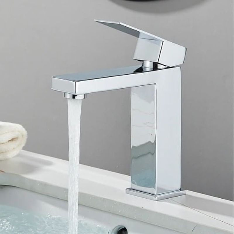 Casa si Gradina - Sanitare - Lavoar baie si accesorii - Baterii sanitare - Baterie chiuveta baie, Blackswan, Tip M309, model crom scurt, dimensiune 18.5 cm - Infinity.ro