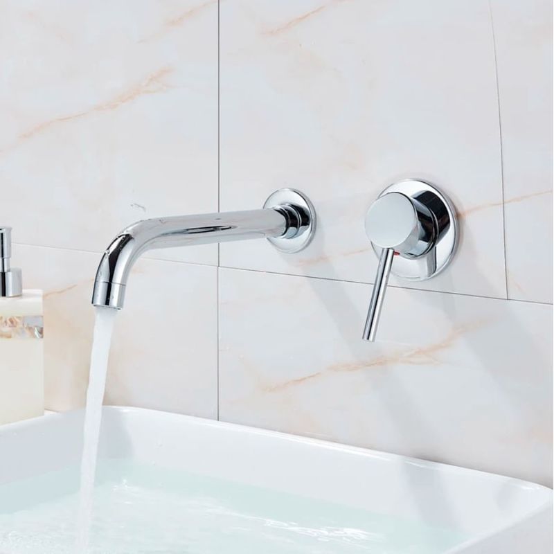 Casa si Gradina - Sanitare - Lavoar baie si accesorii - Baterii sanitare - Baterie chiuveta baie, Blackswan, Tip M70, model crom, dimensiune 20 cm - Infinity.ro