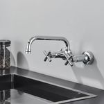 Casa si Gradina - Sanitare - Lavoar baie si accesorii - Baterii sanitare - Baterie chiuveta baie, Blackswan, Tip M314, model crom lung, dimensiune 32 cm - Infinity.ro
