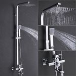 Casa si Gradina - Sanitare - Cazi si cabine de dus - Coloane si seturi de dus - Baterie dus, Blackswan, Tip M73.6, model crom lucios, dimensiune 30 cm - Infinity.ro