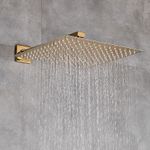 Casa si Gradina - Sanitare - Cazi si cabine de dus - Coloane si seturi de dus - Baterie dus, Blackswan, Tip M60.3, model auriu, dimensiune 30 cm - Infinity.ro