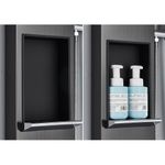 Casa si Gradina - Sanitare - Cazi si cabine de dus - Coloane si seturi de dus - Panel dus, Blackswan, Tip M7001 model negru cu cap de dus, raft depozitare si functii SPA, dimensiune 111 cm - Infinity.ro