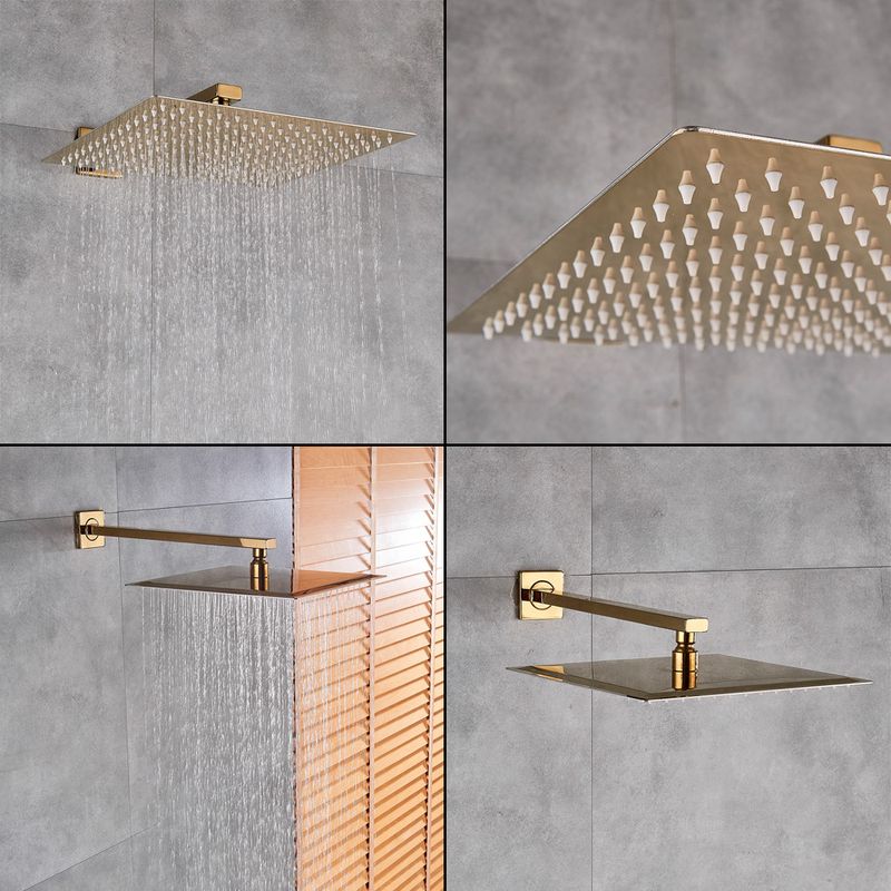 Casa si Gradina - Sanitare - Cazi si cabine de dus - Coloane si seturi de dus - Baterie dus, Blackswan, Tip M60.3, model auriu, dimensiune 30 cm - Infinity.ro