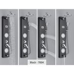 Casa si Gradina - Sanitare - Cazi si cabine de dus - Coloane si seturi de dus - Panel dus, Blackswan, Tip M7004 model negru cu cap de dus, afisaj digital, pipa si functii SPA, dimensiune 111 cm - Infinity.ro