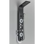 Casa si Gradina - Sanitare - Cazi si cabine de dus - Coloane si seturi de dus - Panel dus, Blackswan, Tip M8006, model negru cu pipa, afisaj digital, LED si functii SPA, dus bideu, dimensiune 128 cm - Infinity.ro