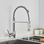 Casa si Gradina - Sanitare - Chiuveta bucatarie si accesorii - Baterii bucatarie - Baterie chiuveta bucatarie, Blackswan, Tip M162 cu 2 moduri, model crom, dimensiune 45 cm - Infinity.ro