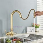 Casa si Gradina - Sanitare - Chiuveta bucatarie si accesorii - Baterii bucatarie - Baterie chiuveta bucatarie, Blackswan, Tip M234, model bronz antichizat, dimensiune 41 cm - Infinity.ro