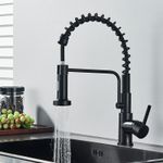 Casa si Gradina - Sanitare - Chiuveta bucatarie si accesorii - Baterii bucatarie - Baterie chiuveta bucatarie, Blackswan, Tip M140, 2 moduri, model negru mat, dimensiune 41 cm - Infinity.ro