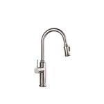 Casa si Gradina - Sanitare - Chiuveta bucatarie si accesorii - Baterii bucatarie - Baterie chiuveta bucatarie, Blackswan, Tip M216, cu senzor si doua moduri, model nichel, dimensiune 44 cm - Infinity.ro