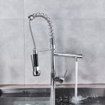 Casa si Gradina - Sanitare - Chiuveta bucatarie si accesorii - Baterii bucatarie - Baterie chiuveta bucatarie, Blackswan, Tip M113 cu 2 moduri, crom, 50 cm - Infinity.ro