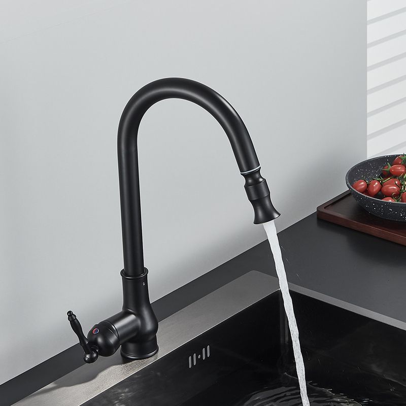 Casa si Gradina - Sanitare - Chiuveta bucatarie si accesorii - Baterii bucatarie - Baterie chiuveta bucatarie, Blackswan, Tip M236, model negru mat, dimensiune 41 cm - Infinity.ro