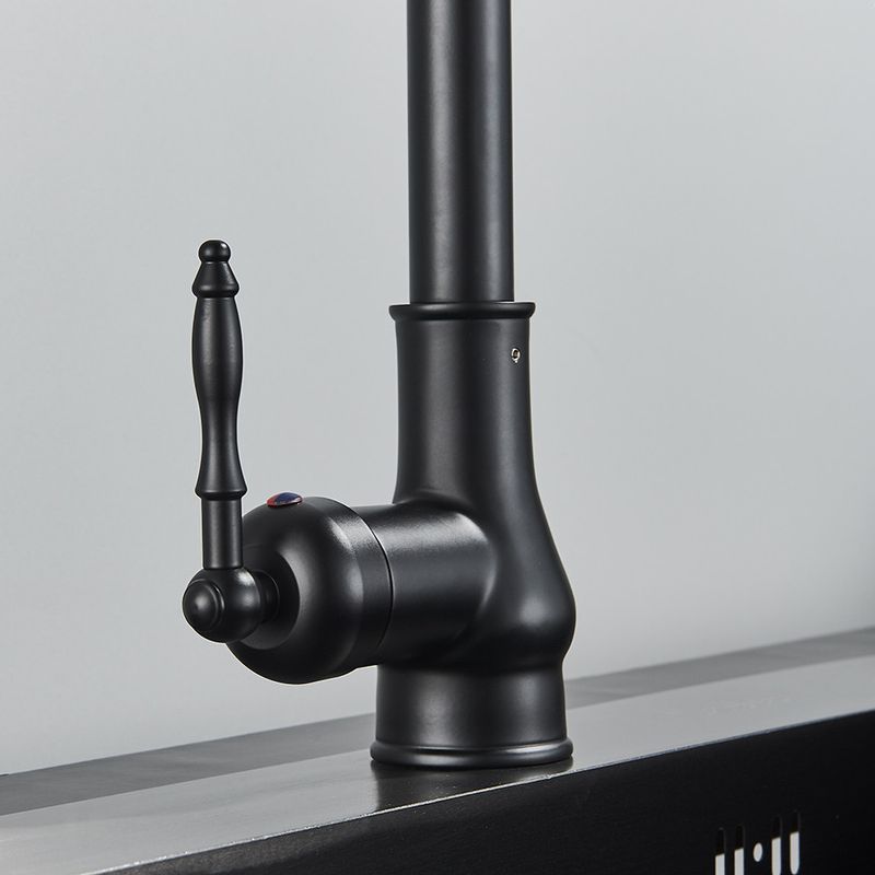 Casa si Gradina - Sanitare - Chiuveta bucatarie si accesorii - Baterii bucatarie - Baterie chiuveta bucatarie, Blackswan, Tip M236, model negru mat, dimensiune 41 cm - Infinity.ro