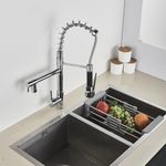 Casa si Gradina - Sanitare - Chiuveta bucatarie si accesorii - Baterii bucatarie - Baterie chiuveta bucatarie, Blackswan, Tip M113 cu 2 moduri, crom, 50 cm - Infinity.ro