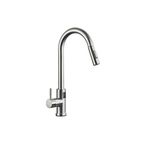 Casa si Gradina - Sanitare - Chiuveta bucatarie si accesorii - Baterii bucatarie - Baterie chiuveta bucatarie, Blackswan, Tip M276, cu senzor, afisaj LCD si 2 moduri, model nichel, dimensiune 44 cm - Infinity.ro