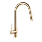 Casa si Gradina - Sanitare - Chiuveta bucatarie si accesorii - Baterii bucatarie - Baterie chiuveta bucatarie, Blackswan, Tip M30 cu senzor, model auriu mat, dimensiune 40 cm - Infinity.ro